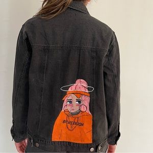 Boohoo grey jacket, size 4